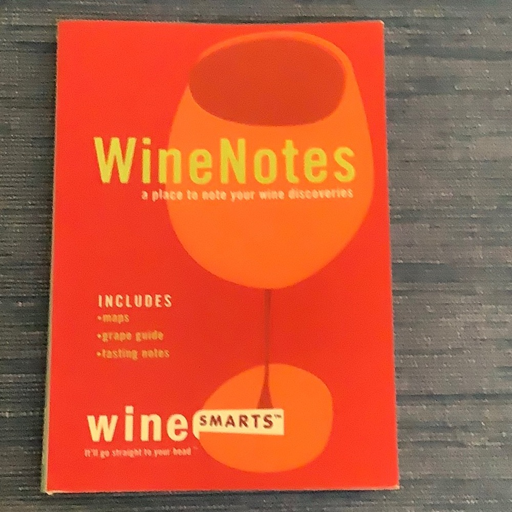 BOOK: “Wine Notes” a place to note your wine discoveries